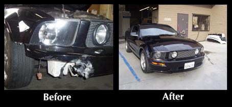 Auto Body Collision Repair Before and After Photos